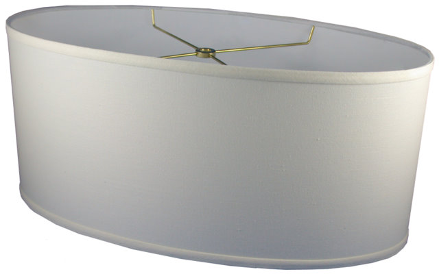 OVAL (elliptical) - Cylinder Hardback Lampshade