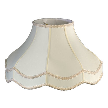 S-Curve w/ Down Scallop Gallery Soft Tailored Lampshade