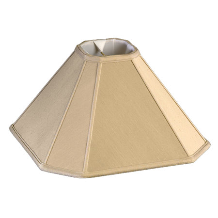 Cut Corner Square, Coolie Soft Tailored Lampshade
