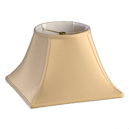 Round Top, Square Bottom, Bell Soft Tailored Lampshade