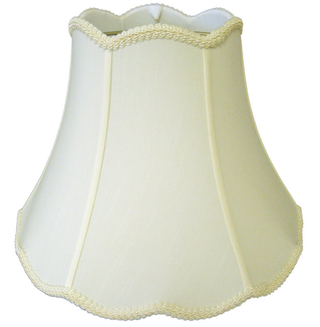 Scallop Top & Bottom, Bell Soft Tailored Lampshade