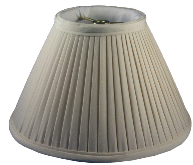 Side Pleat .50 Soft Tailored Lampshade Style