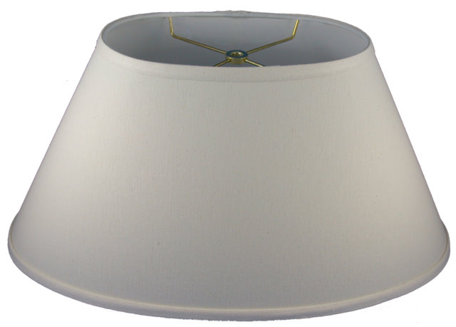 OVAL (elliptical) - Empire Hardback Lampshade