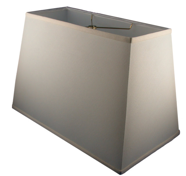 Sharp Corner Rectangle - Drum Hardback Lampshade