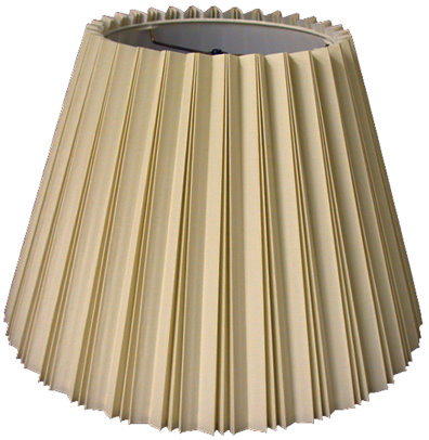 Inverted Knife Pleat Hardback Lampshade Style