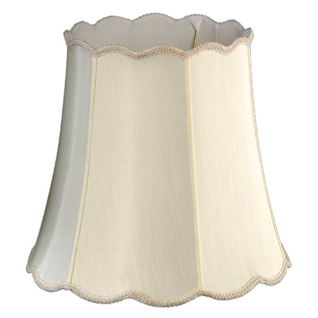 Scallop Top & Bottom Soft Tailored Lampshade
