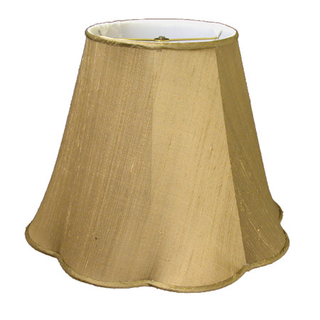Round Top, Outscallop Bottom Soft Tailored Lampshade