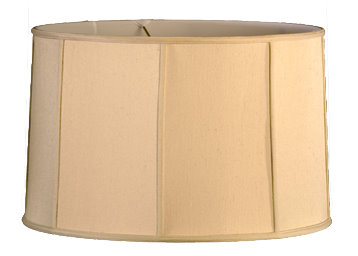 Cylinder - Shallow Soft Tailored Lampshade