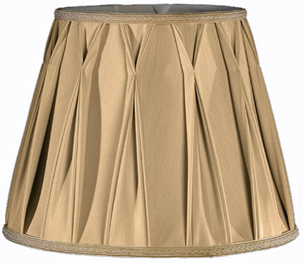 Box Drape with Smock Soft Tailored Lampshade Style