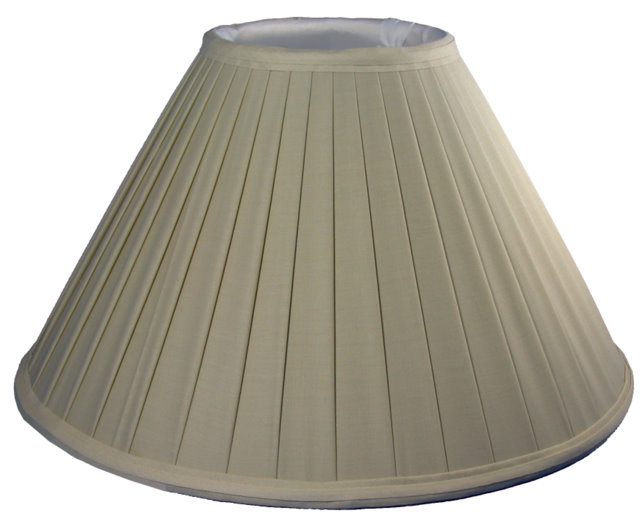 Side Pleat 1.25 Soft Tailored Lampshade Style Side Pleat 1.25 Soft Tailored Lampshade Style